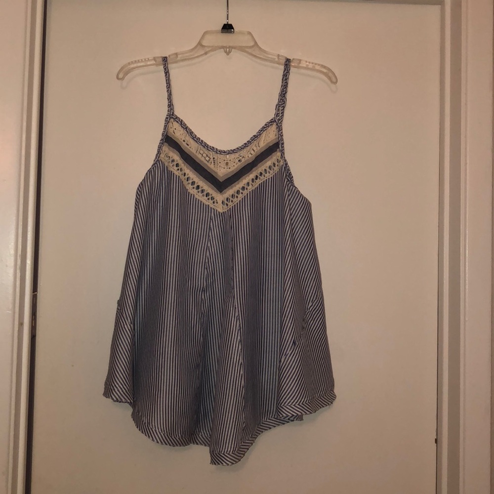 Pin stripe tunic